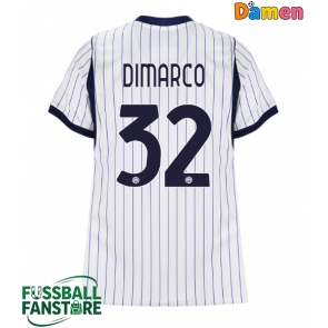 Inter Milan Federico Dimarco #32 Replik Auswärtstrikot Damen 2026-27 Kurzarm